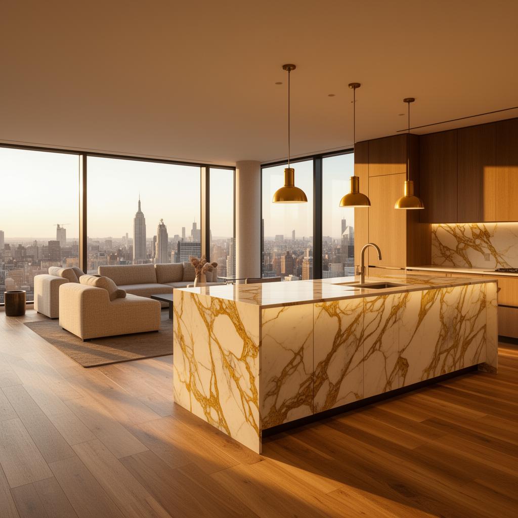 Penthouse Zuidas — Rovere Naturale