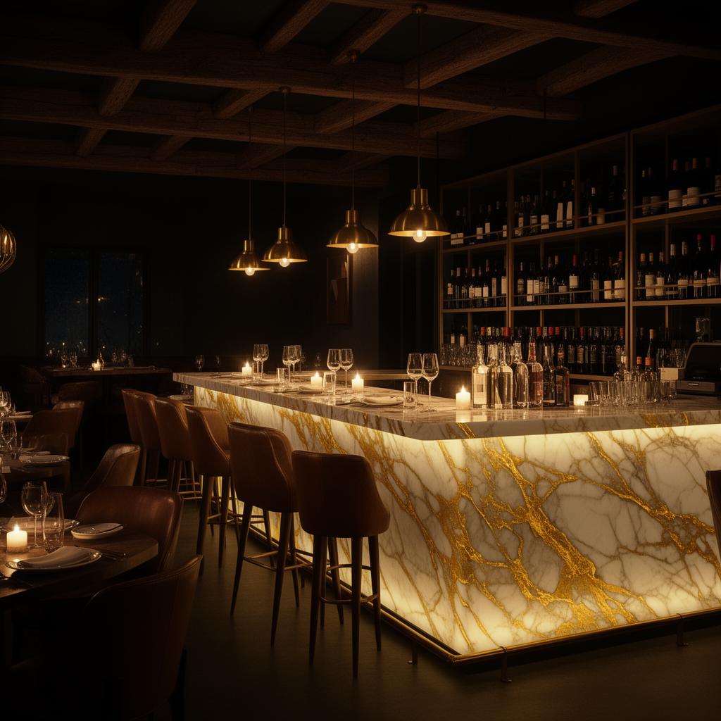 Restaurant Noto — Marmo Calacatta